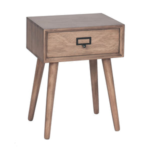 Desert Brown 1 Drawer Accent Table