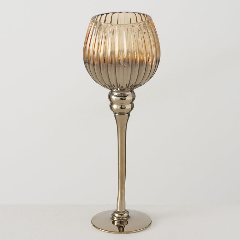 Windlight Minou Glass Laquered