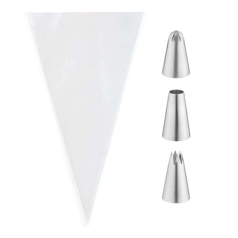 Mason Cash Set Of 3 Medium Nozzles  Bags