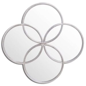 Fern Cottage Foil Circle of Life Mirror  Antique Gold