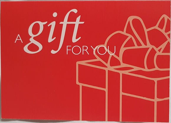 Gift Voucher Card - Instore Only
