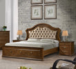 the sturdy and spacious Roma King Size Bed, showcasing its high-quality construction and premium materials.