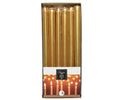 Candle Wax Dinner Metallic Pk12