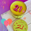 21 Birthday Tin Candle