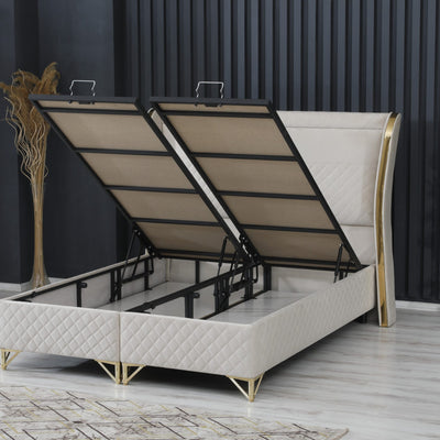 Sweet Sleep King Size Ottoman Bed