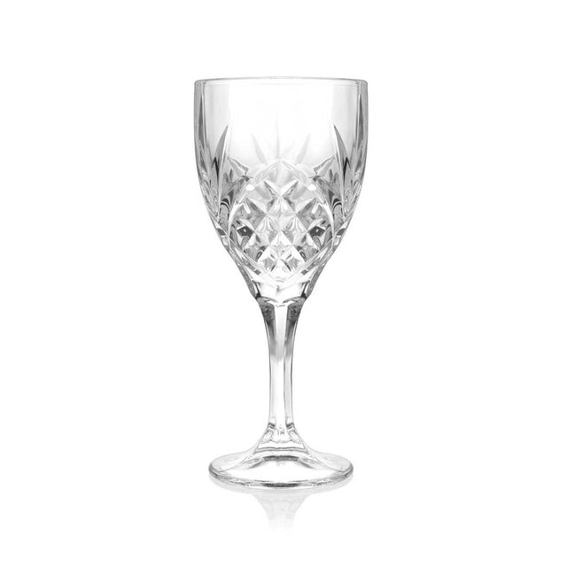 Belvedere Set of 6 White Wine Glasses - Premium Glassware for Elegant Dining