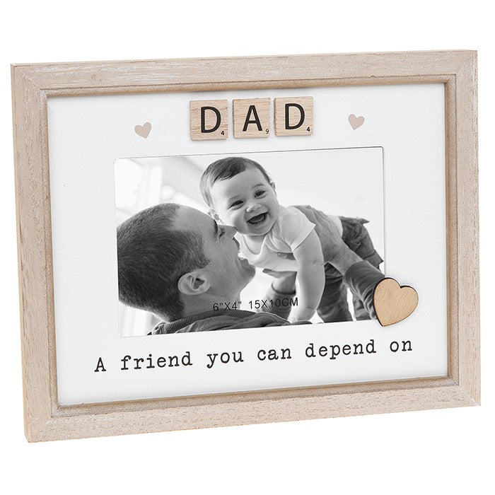 Scrabble Sentiments Frame Dad