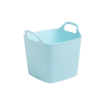 FlexiSquare 8L Graduated Tub Duck Egg Blue