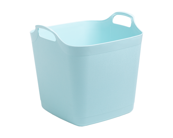 FlexiSquare 25L Graduated Tub Duck Egg Blue