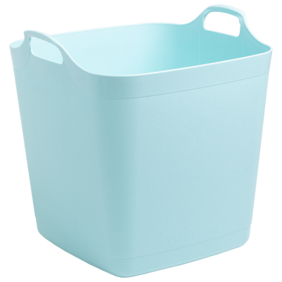 FlexiSquare 40L Graduated Tub Duck Egg Blue