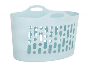 FlexiStore 50L Laundry Basket Duck Egg Blue