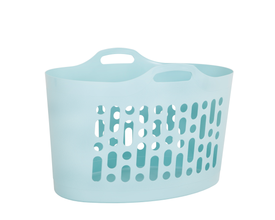 FlexiStore 8L Laundry Utility Basket Duck Egg Blue