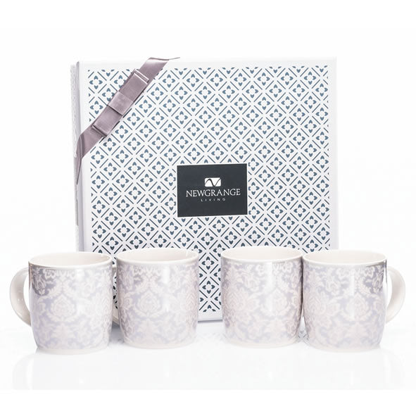 Newgrange Bella Bone China Mug Set Of 4
