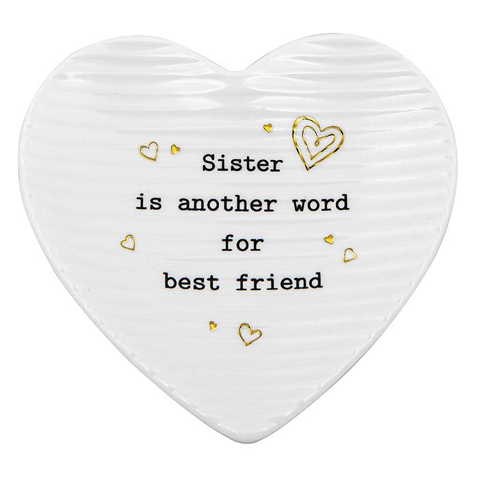 Thoughtful Words Trinket Tray Sister