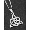 Equilibrium Heart Silver Necklace