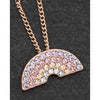 Equilibrium Colourful Rainbow Plated Necklace