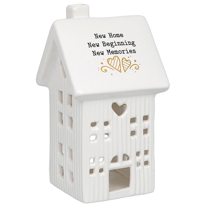 Tall Tealight House New Home