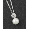 Equilibrium Swirl Pearl Necklace