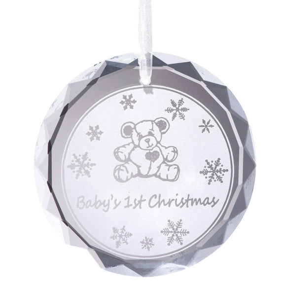 Galway Living Babys 1st Christmas Hanging Ornament