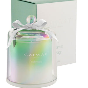 Galway Living Cardamom and Sage Cloche Candle