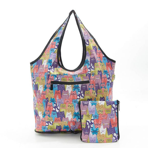 Multiple Cats Foldable Weekend Bag