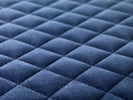 Ottowa Sofa Bench  Blue Velvet
