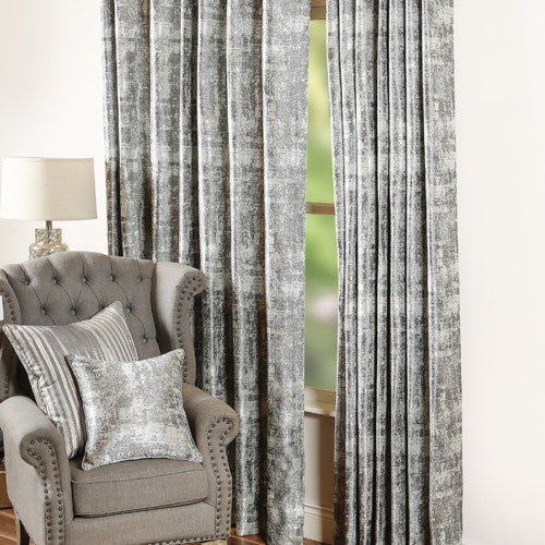 Scatterbox Romayo Curtains  Silver