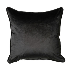 Scatterbox Bellini Velour Cushion  Black