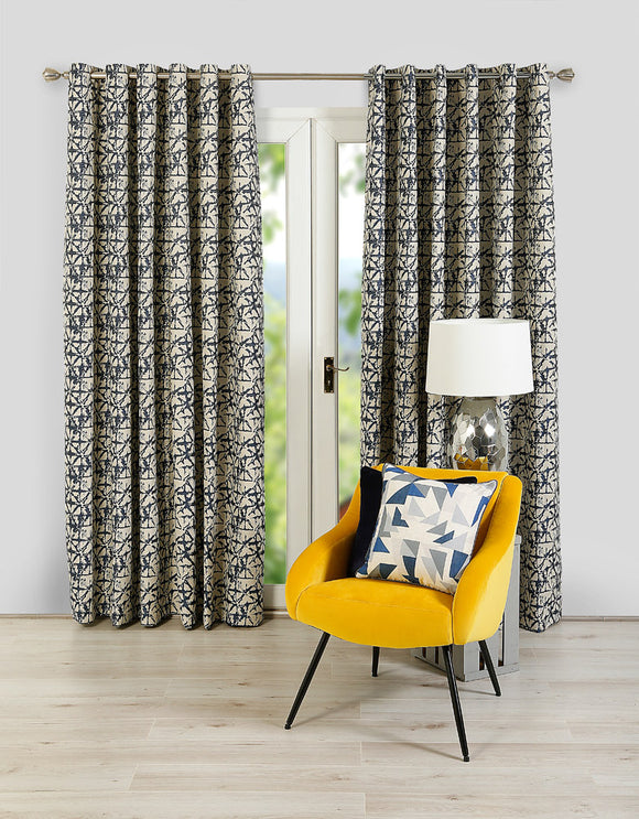 Scatterbox Sigma Curtains  Navy