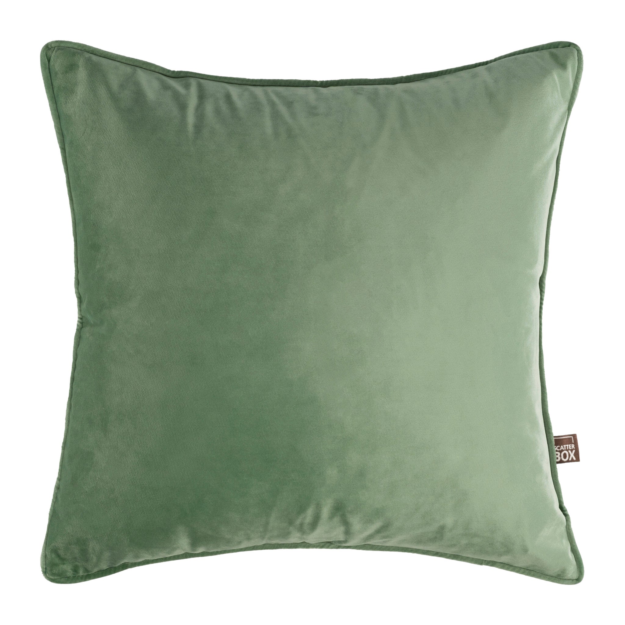 Scatterbox Bellini Velour Cushion Sage Foy and Company