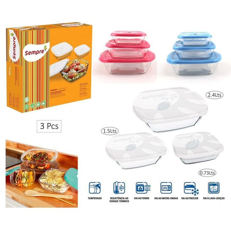 3 Baking Dish Set