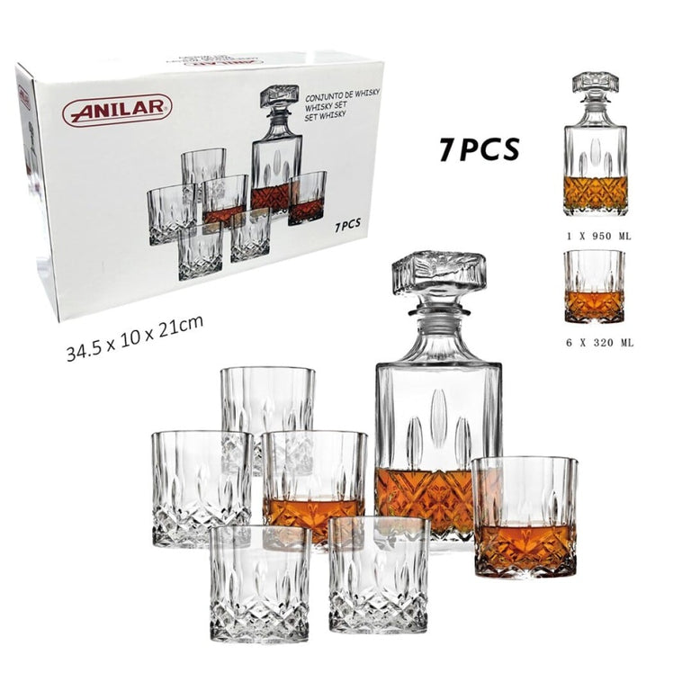 Whiskey Set 7pc