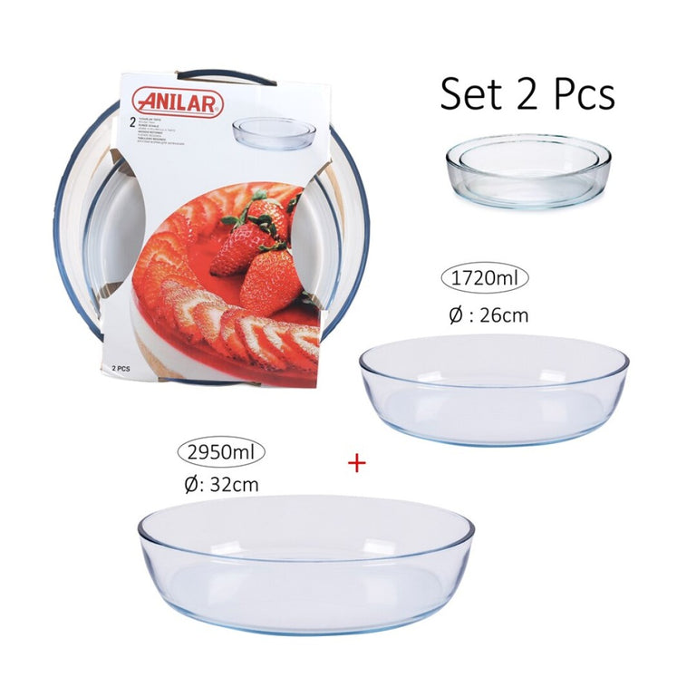 Round Roaster Set Of 2