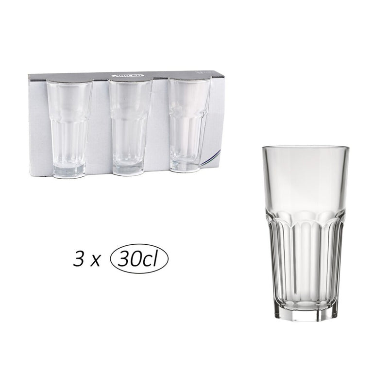 Glass Set of 3
