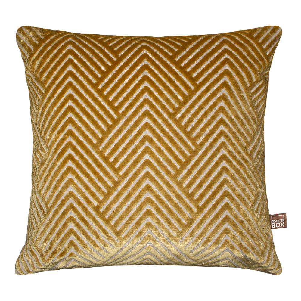 Scatterbox Vesper Cushion Antique Gold - W43 x L43cm - Foy and Company