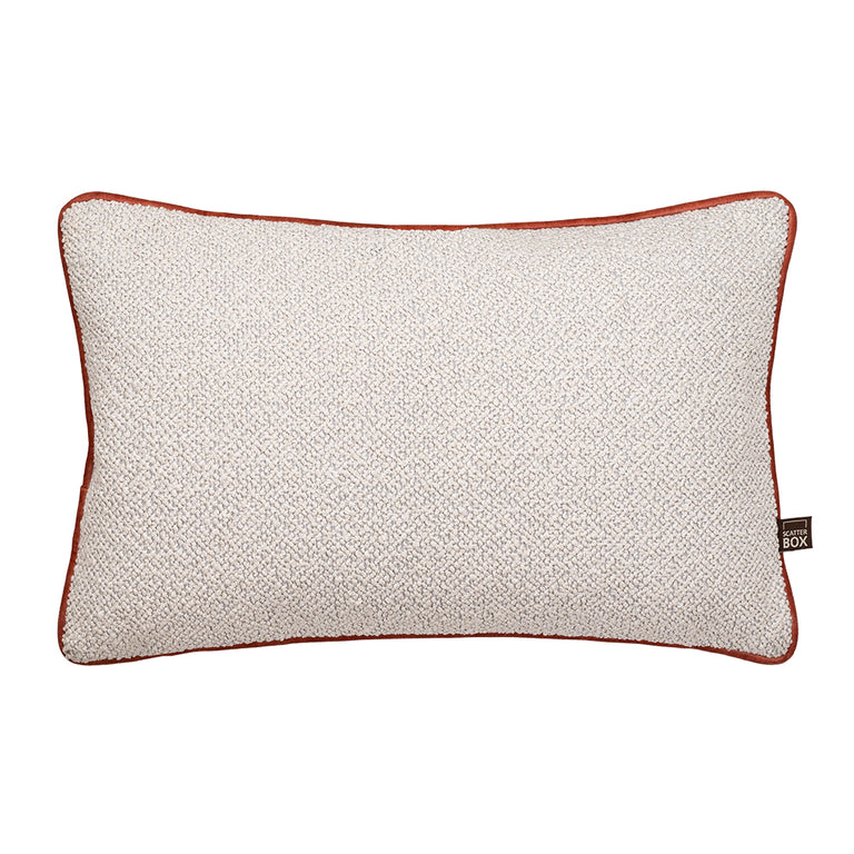 Scatterbox Leighton Cushion EcruSalmon