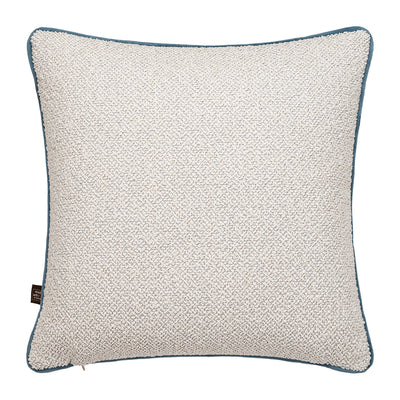 Scatterbox Leighton Cushion EcruBlue