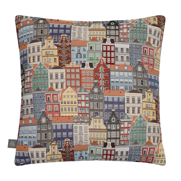 Scatterbox Townscape Cushion Oatmeal