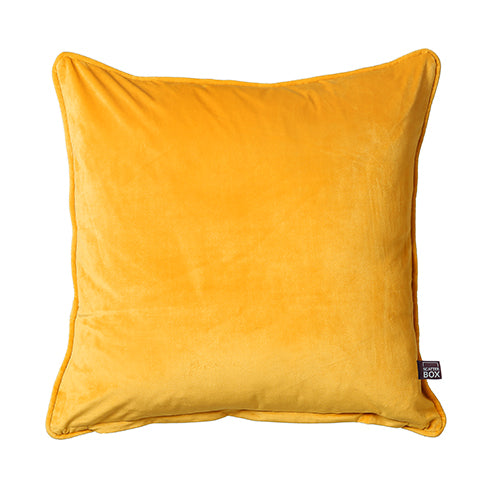 Scatterbox Velour Cushion  Yellow