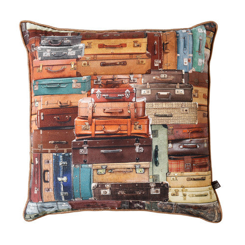 Scatterbox Suitcases Cushion