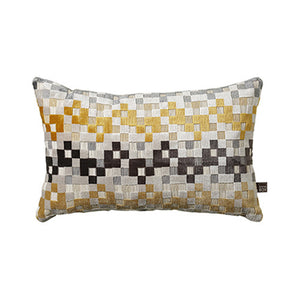 Scatterbox Puzzle Cushion  Ochre