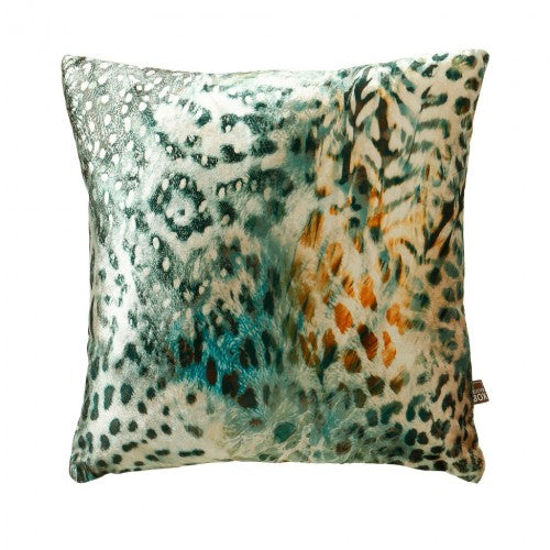 Scatterbox Tigerlily Green Ochre Cushion