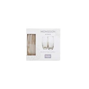 Monsoon Lucille Gold Large Tumbler Pack Of 2