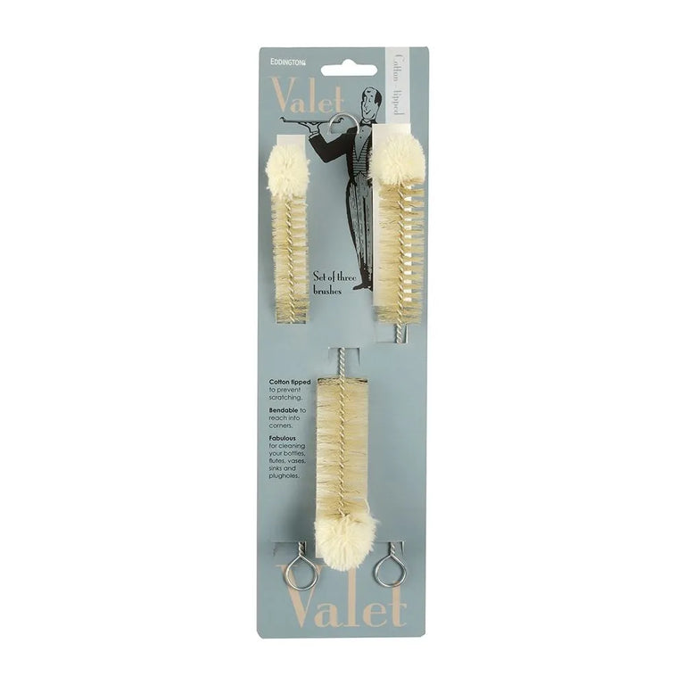 Valet Bottle Brush Set Of 3