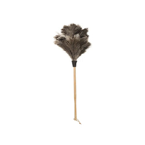 Ostrich Feather Duster Beech Handle