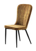 Amber Velvet Hudson Dining Chair