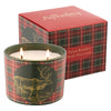 Aynsley Tartan Reindeer Candle - Teakwood & Fir