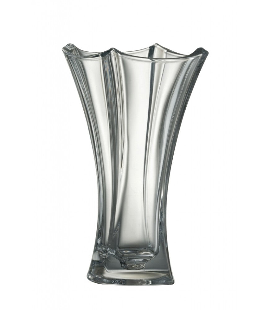 Galway Crystal Dune Crystal 12 Waisted Vase - Foy and Company