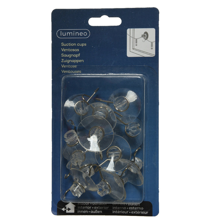 Suction Cup Plastic Outdoor Pk12