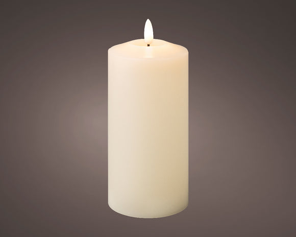 LED Wick Church Candle Wax BO Indoor 17.5cm